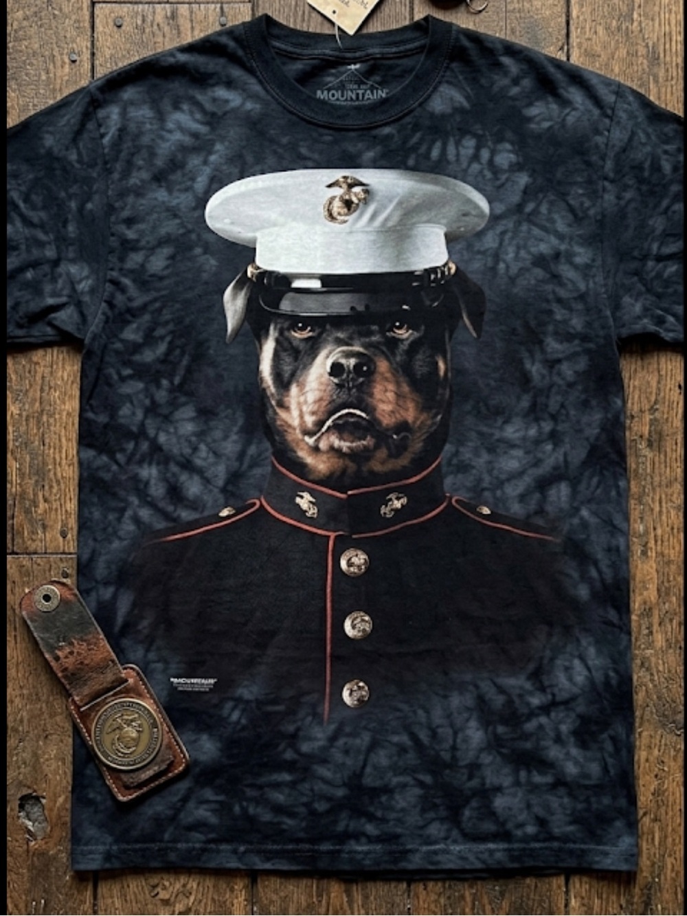 The Mountain Rottweiler marine Shirt men’s size 2XL black